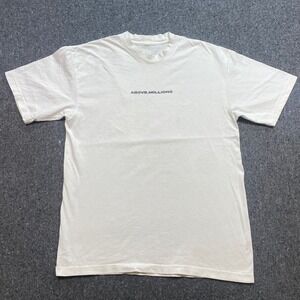 Above Millions Shirt Sz L Mens Streetwear Butterfly Graphic The World Is Yours